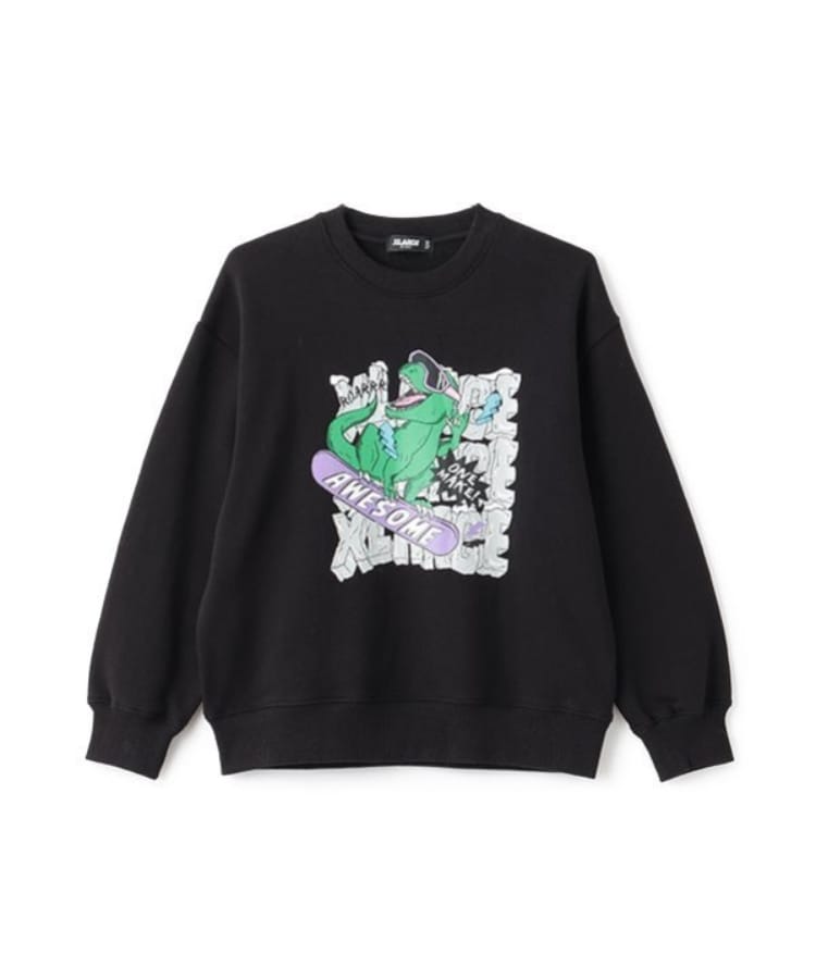 エクストララージ キッズ(XLARGE KIDS)のスノーボードT-REXトレーナー ブラック(219)
