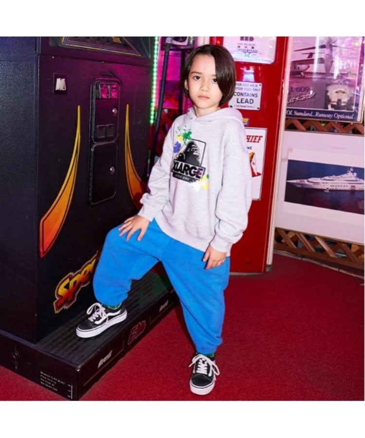 エクストララージ キッズ(XLARGE KIDS)のペイントOGゴリラパーカー12
