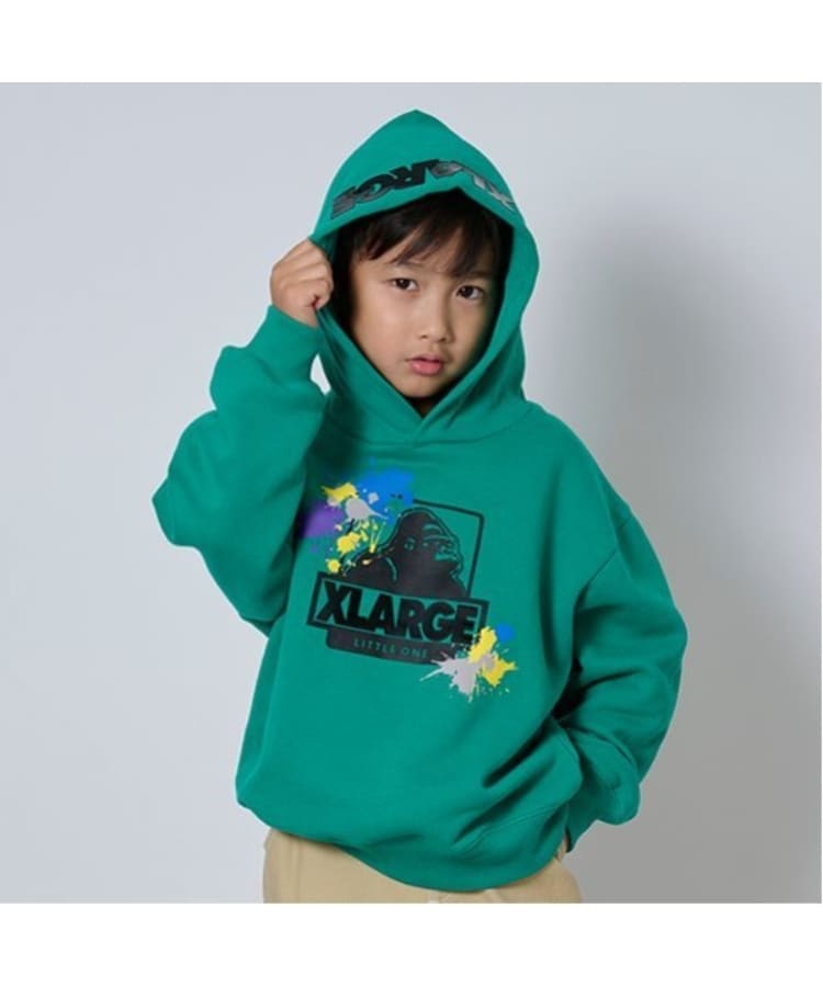 エクストララージ キッズ(XLARGE KIDS)のペイントOGゴリラパーカー16