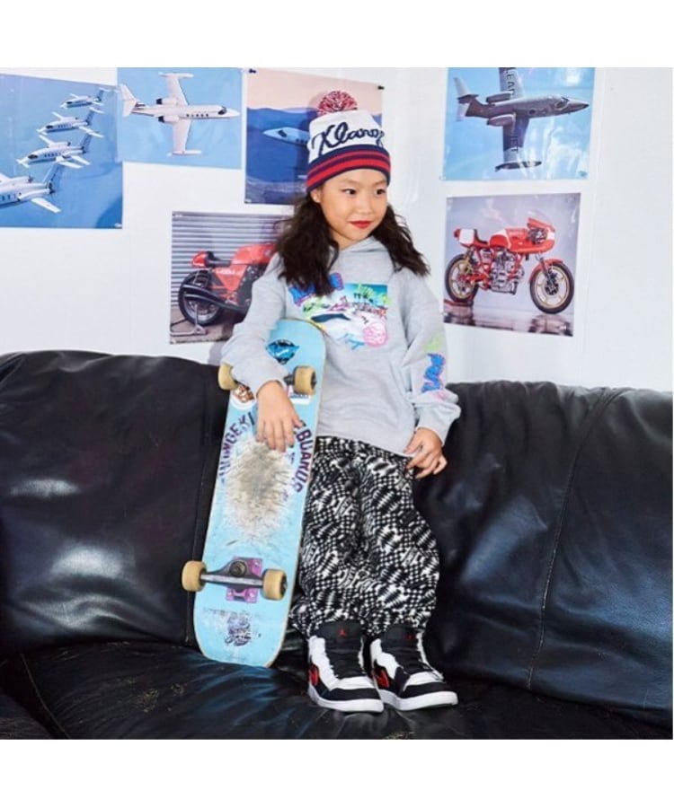 エクストララージ キッズ(XLARGE KIDS)の落書きフォトパーカー12