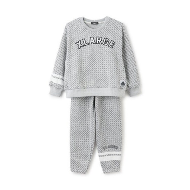 エクストララージ キッズ(XLARGE KIDS)のカレッジロゴセットアップ セットアップ
