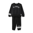 エクストララージ キッズ(XLARGE KIDS)のカレッジロゴセットアップ ブラック(219)