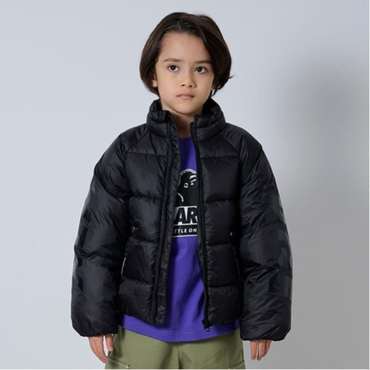 エクストララージ キッズ(XLARGE KIDS)のスリーブロゴ薄手中綿ブルゾン ブルゾン/ジャンバー