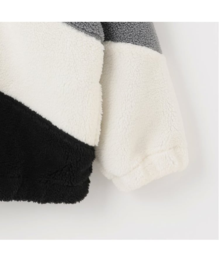 エクストララージ キッズ(XLARGE KIDS)のカラーブロックボアブルゾン8