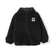 エクストララージ キッズ(XLARGE KIDS)のカラーブロックボアブルゾン ブラック(219)