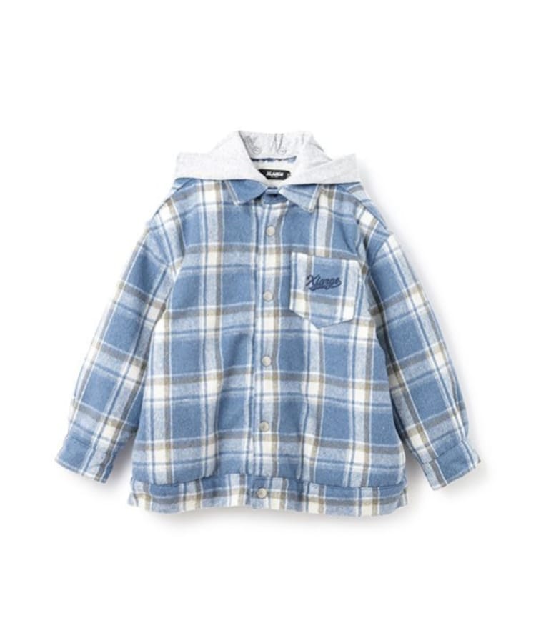 エクストララージ キッズ(XLARGE KIDS)の裏ボアチェックブルゾン3
