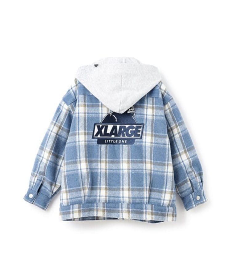 エクストララージ キッズ(XLARGE KIDS)の裏ボアチェックブルゾン4