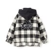 エクストララージ キッズ(XLARGE KIDS)の裏ボアチェックブルゾン2
