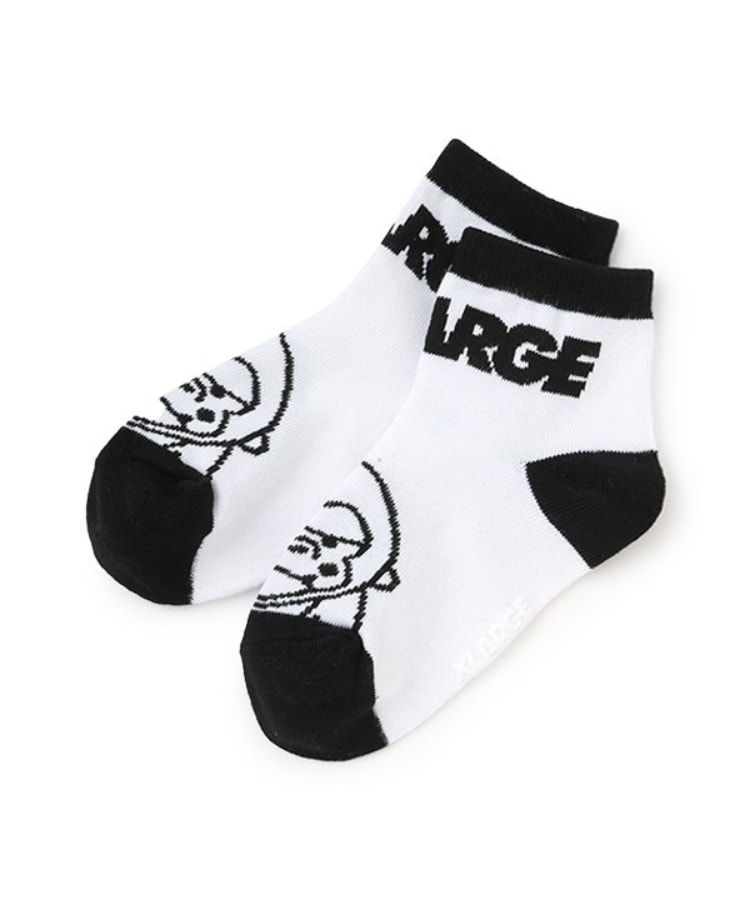 エクストララージ キッズ(XLARGE KIDS)のファニーゴリラソックス ホワイト(001)