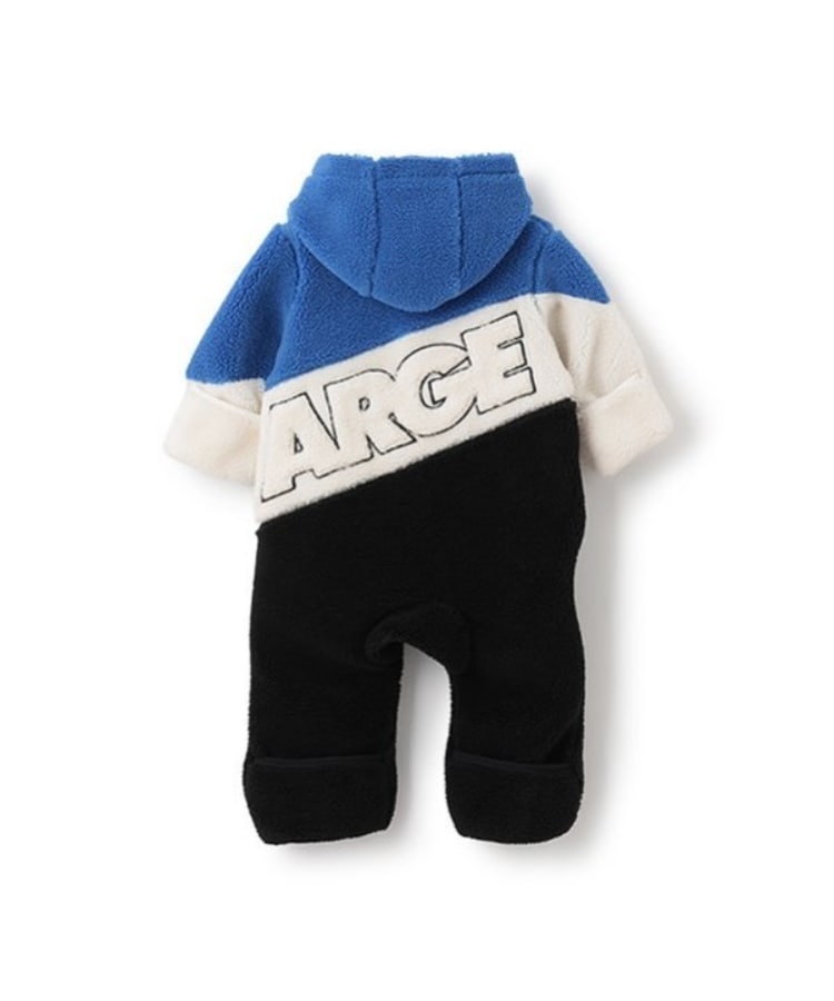 エクストララージ キッズ(XLARGE KIDS)のカラーブロックボアカバーオール2