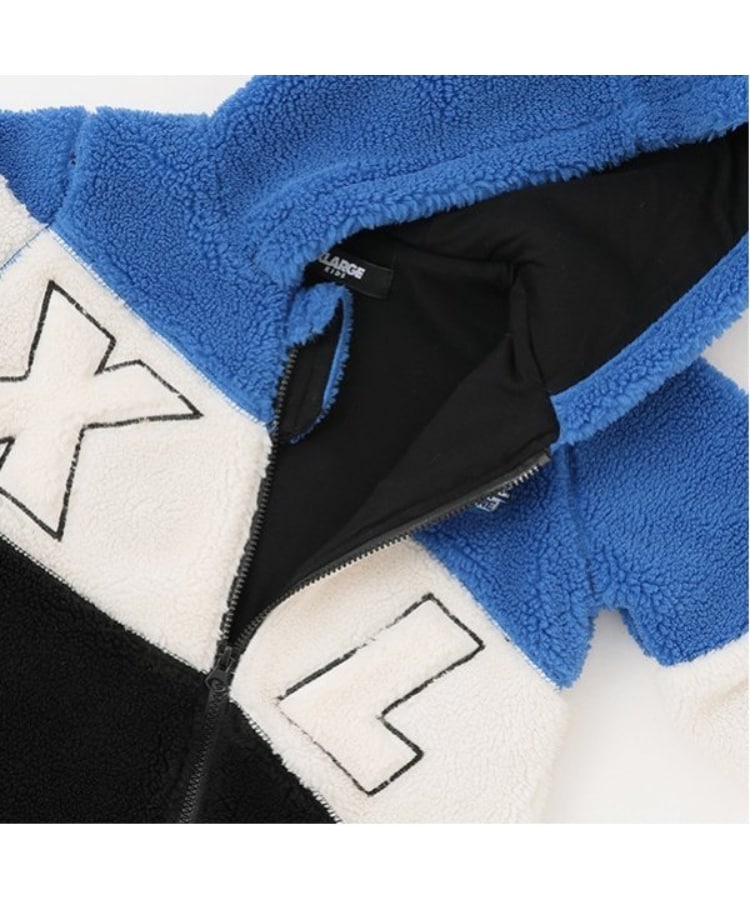 エクストララージ キッズ(XLARGE KIDS)のカラーブロックボアカバーオール4