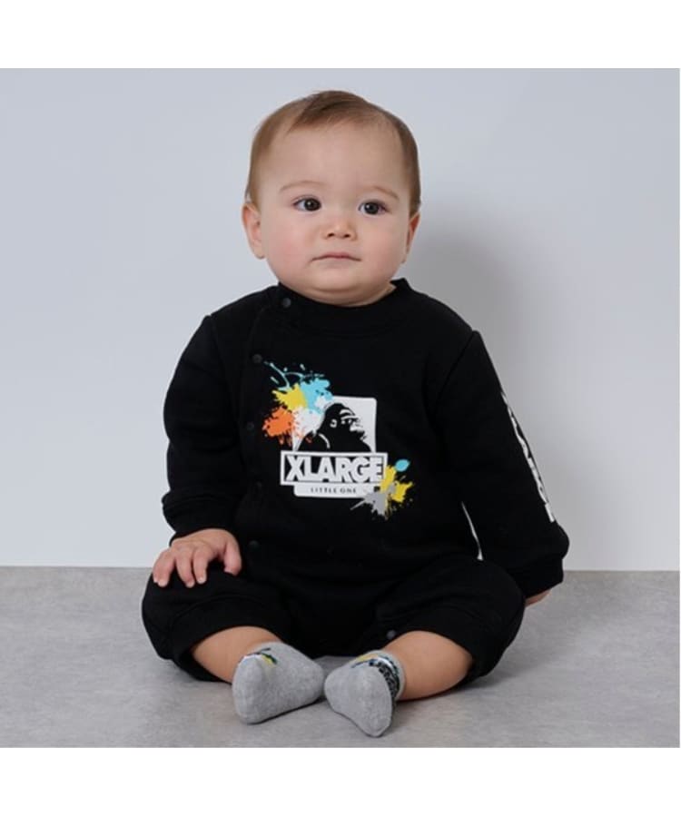 エクストララージ キッズ(XLARGE KIDS)のペイントOGゴリラベビーソックス8