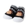 エクストララージ キッズ(XLARGE KIDS)のファニーゴリラベビーソックス ブラック(219)
