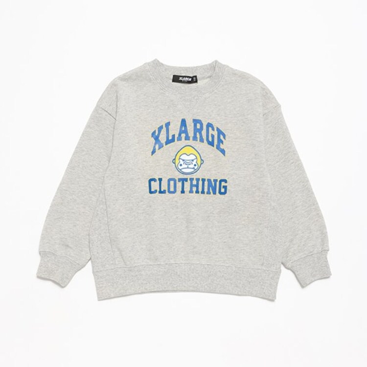 エクストララージ キッズ(XLARGE KIDS)のカレッジファニーゴリラトレーナー スウェット・トレーナー