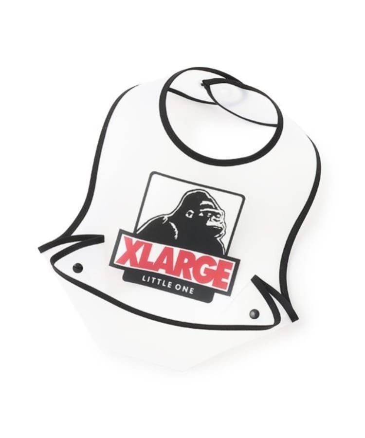 エクストララージ キッズ(XLARGE KIDS)のOGゴリラお食事スタイ ブラック(219)