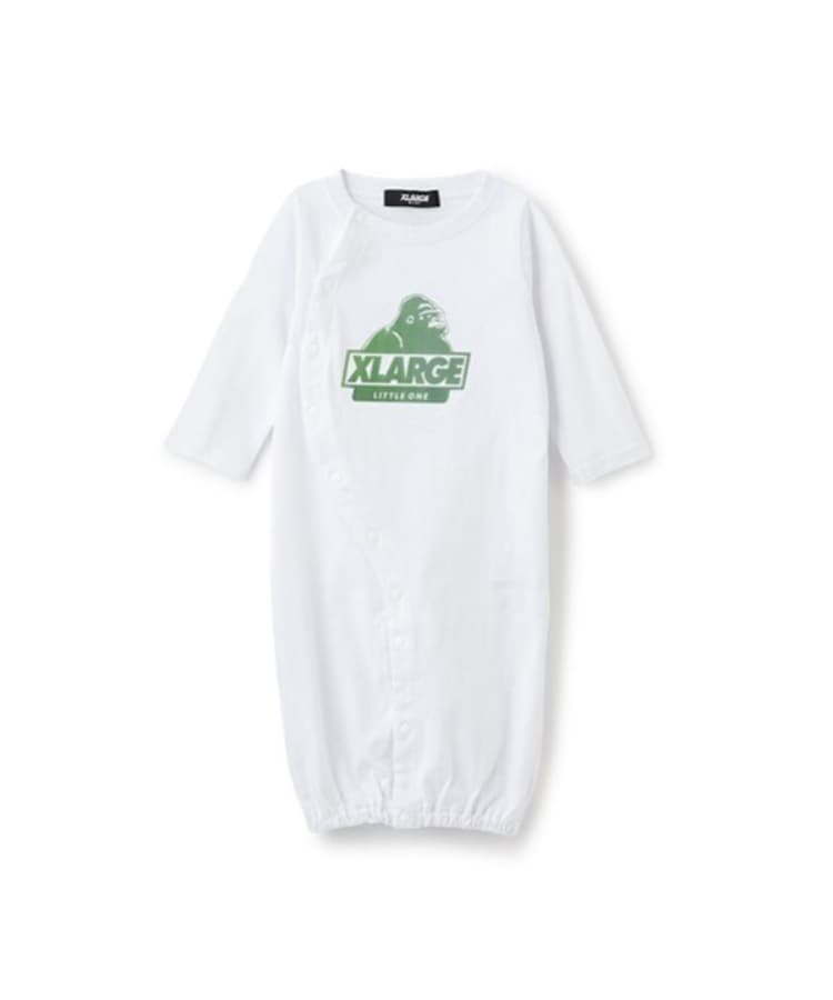 エクストララージ キッズ(XLARGE KIDS)のホログラムスランテッドOG2WAYオール ホワイト(001)
