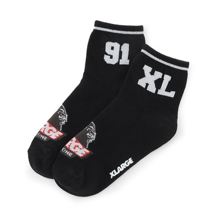 エクストララージ キッズ(XLARGE KIDS)の【人気商品再入荷】【直営店で取り扱い無し】91ロゴソックス ソックス