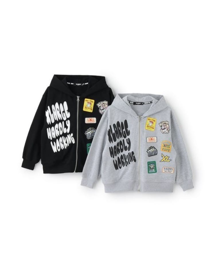 マルチパッチジップパーカー(Tシャツ) | XLARGE KIDS マルチパッチジップパーカー(Tシャツ) | XLARGE KIDS