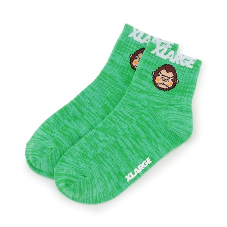 エクストララージ キッズ(XLARGE KIDS)のメランジカラーショートソックス ソックス