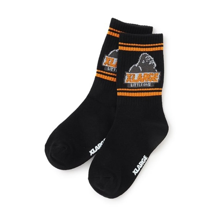 エクストララージ キッズ(XLARGE KIDS)のOGゴリララインクルーソックス ソックス