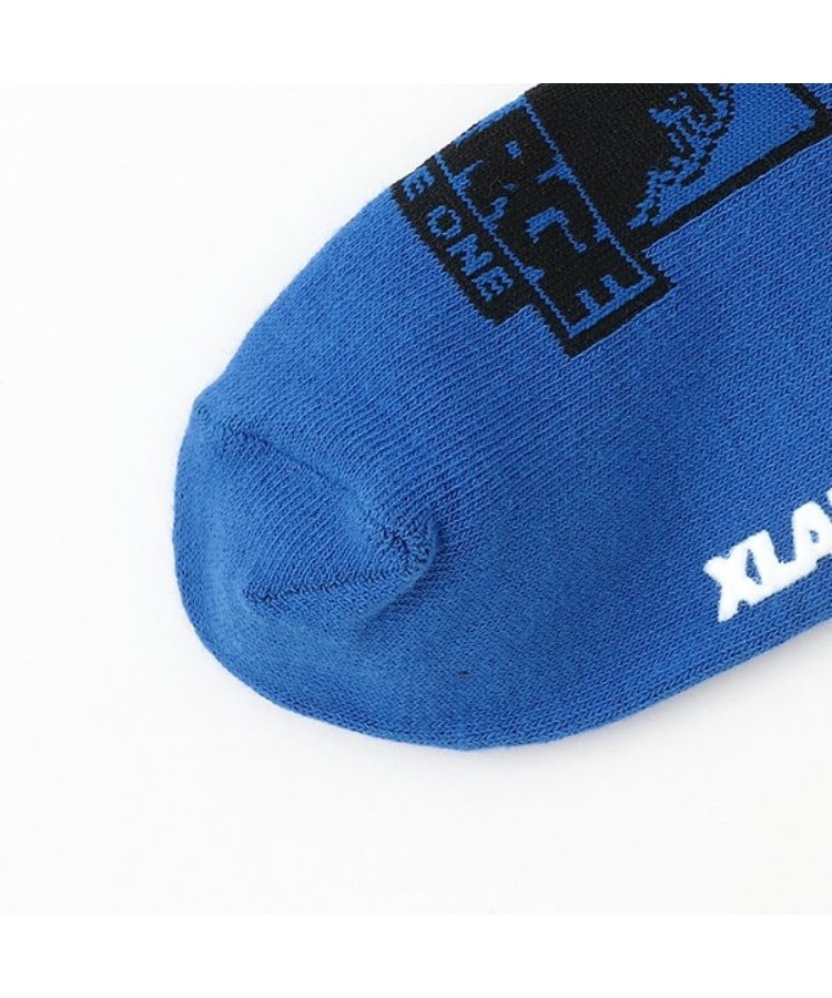 エクストララージ キッズ(XLARGE KIDS)のバーチカルロゴクルーソックス4