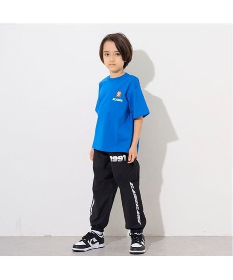 エクストララージ キッズ(XLARGE KIDS)のサイドロゴシャカシャカパンツ ブラック(219)