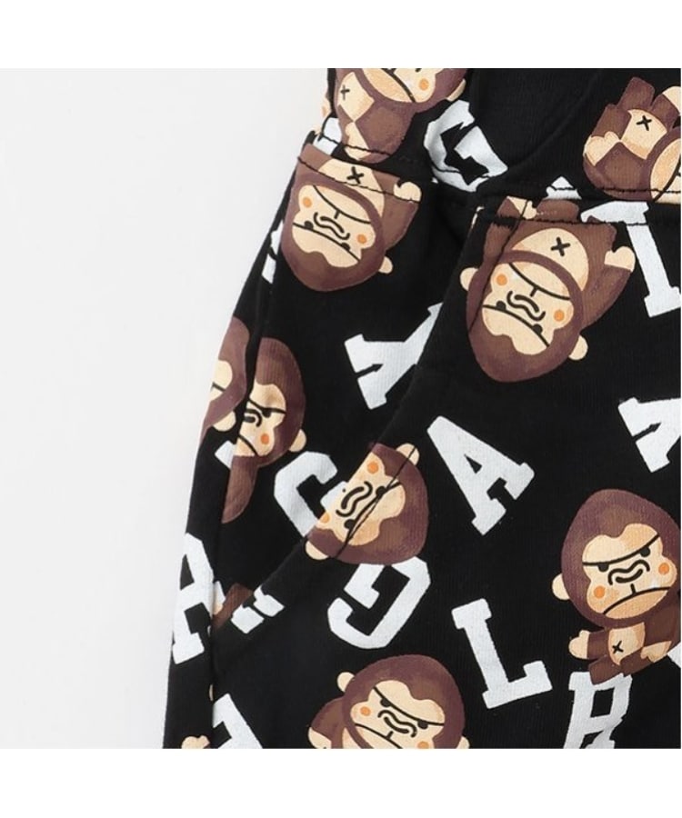エクストララージ キッズ(XLARGE KIDS)の総柄ファニーゴリラショートパンツ4