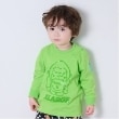 エクストララージ キッズ(XLARGE KIDS)のファニーゴリラジェルプリント長袖Tシャツ グリーン(022)