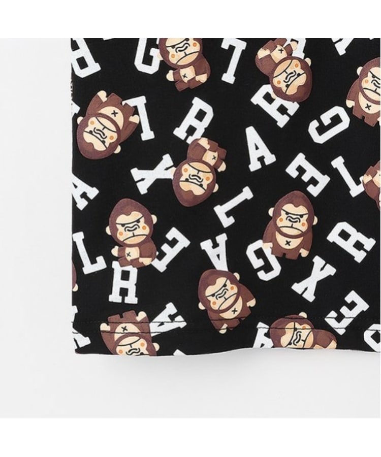エクストララージ キッズ(XLARGE KIDS)の総柄ファニーゴリラ半袖Tシャツ5