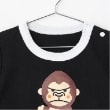 エクストララージ キッズ(XLARGE KIDS)の総柄ファニーゴリラ半袖ベビーセットアップ3