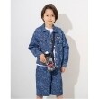 エクストララージ キッズ(XLARGE KIDS)のストリート総柄デニムショートパンツ2