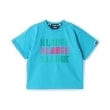エクストララージ キッズ(XLARGE KIDS)のブロックロゴプリント半袖Tシャツ ブルー(091)