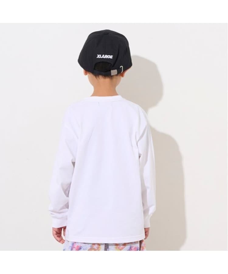 エクストララージ キッズ(XLARGE KIDS)のビッグロゴ長袖Tシャツ1