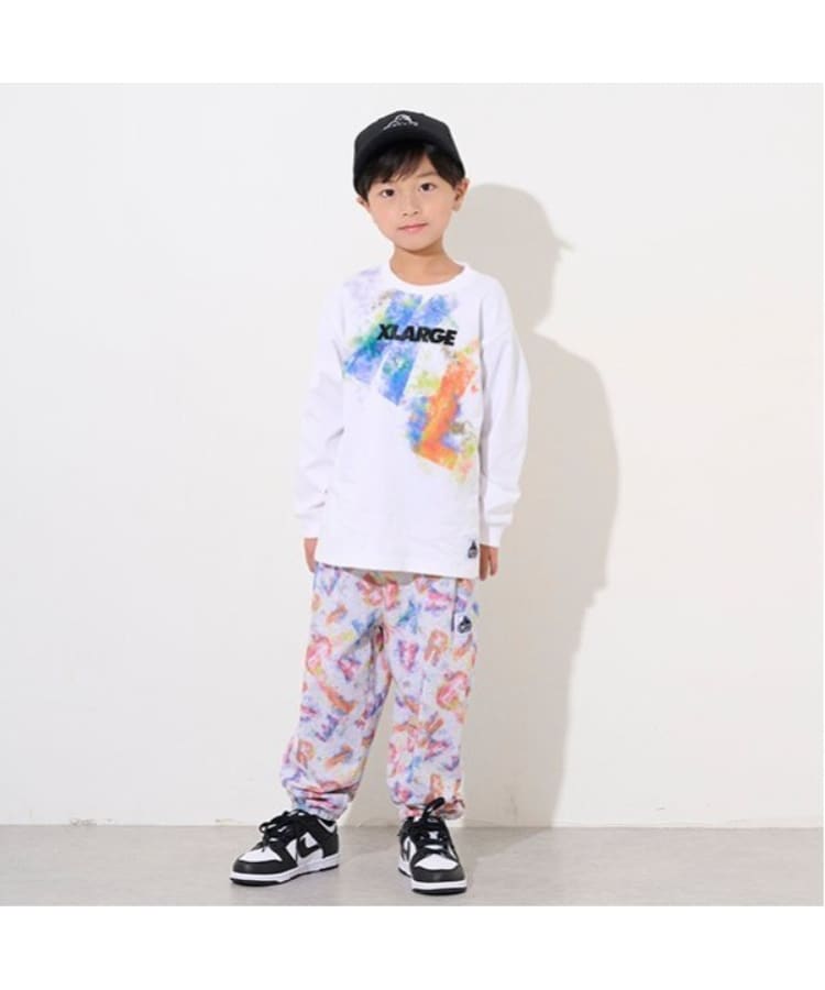 エクストララージ キッズ(XLARGE KIDS)のビッグロゴ長袖Tシャツ2