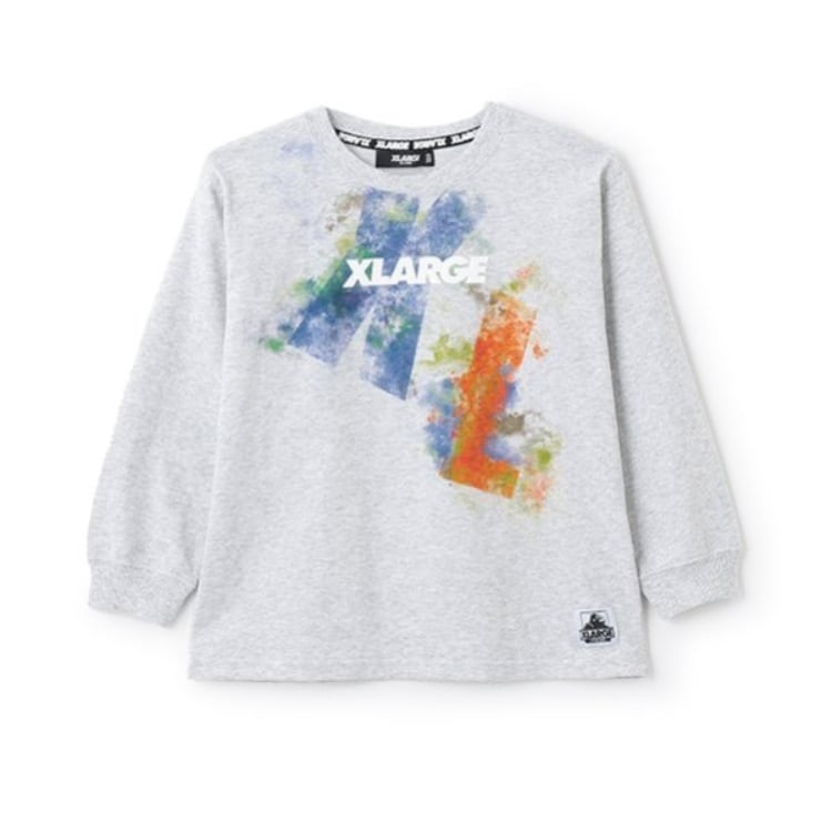 エクストララージ キッズ(XLARGE KIDS)のビッグロゴ長袖Tシャツ Ｔシャツ
