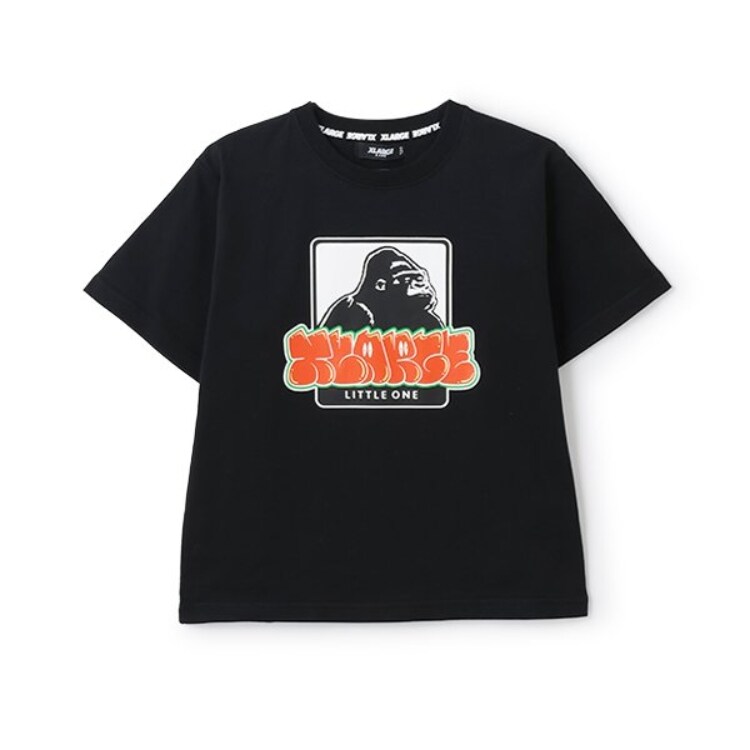 エクストララージ キッズ(XLARGE KIDS)のOGゴリラ&グラフィティロゴ半袖Tシャツ Ｔシャツ
