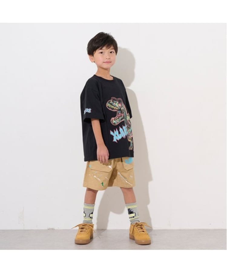 エクストララージ キッズ(XLARGE KIDS)のペイントショートパンツ2