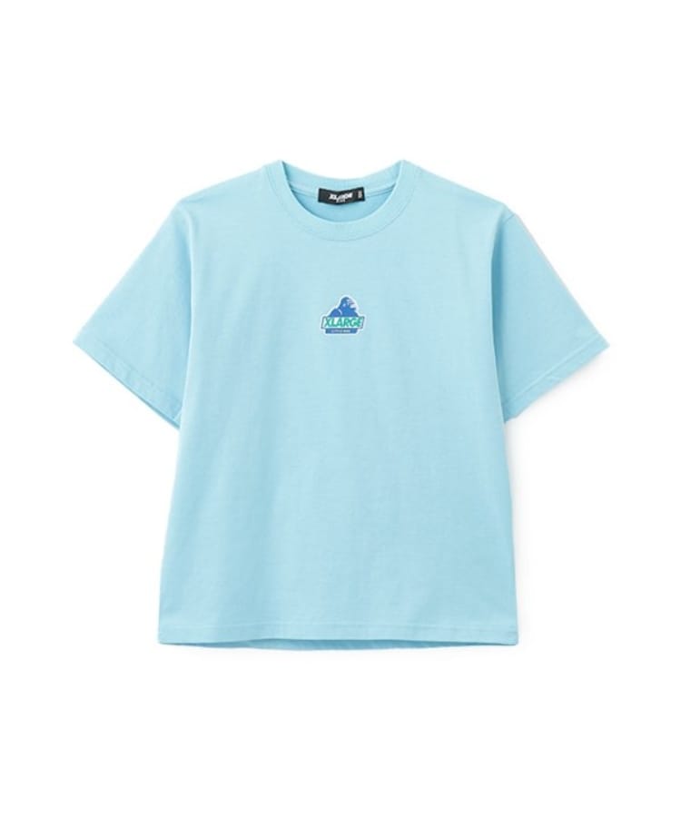 エクストララージ キッズ(XLARGE KIDS)の【人気商品再入荷】【直営店で取り扱い無し】ワンポインOGトゴリラ半袖Tシャツ ブルー(192)