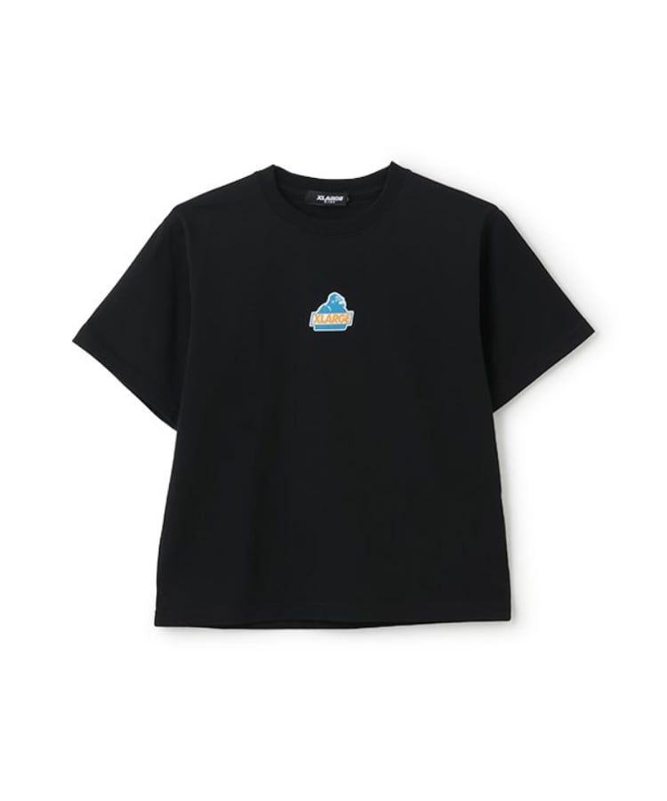 エクストララージ キッズ(XLARGE KIDS)の【人気商品再入荷】【直営店で取り扱い無し】ワンポインOGトゴリラ半袖Tシャツ ブラック(219)