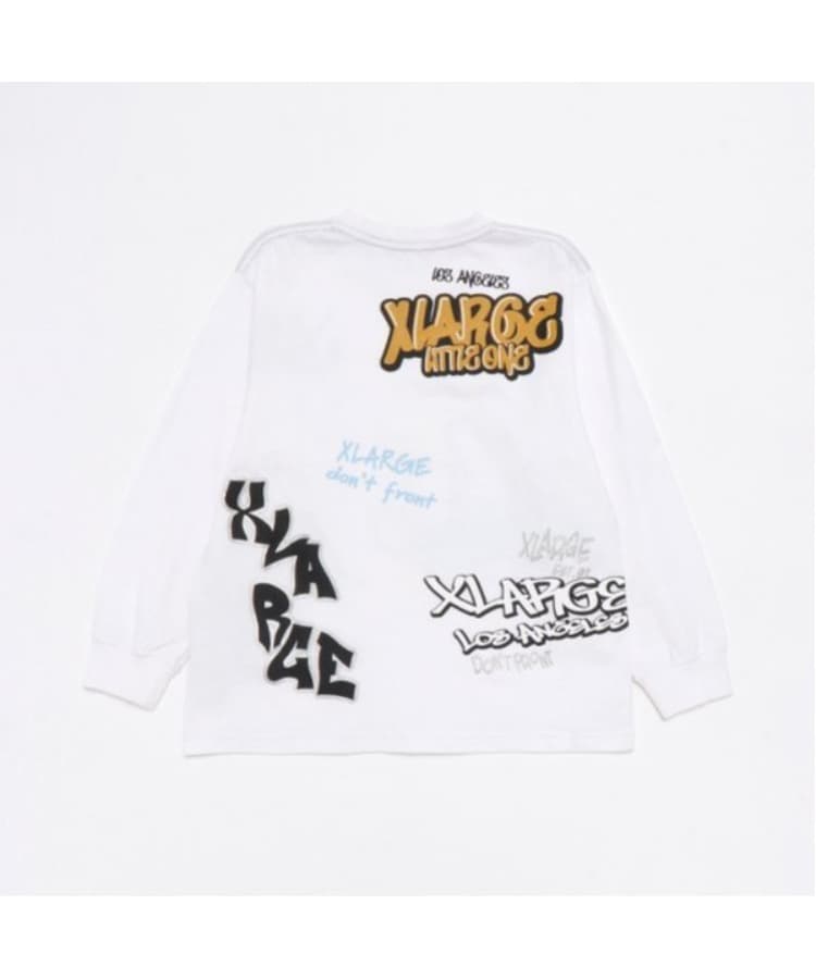 エクストララージ キッズ(XLARGE KIDS)の総柄グラフィック長袖Tシャツ6