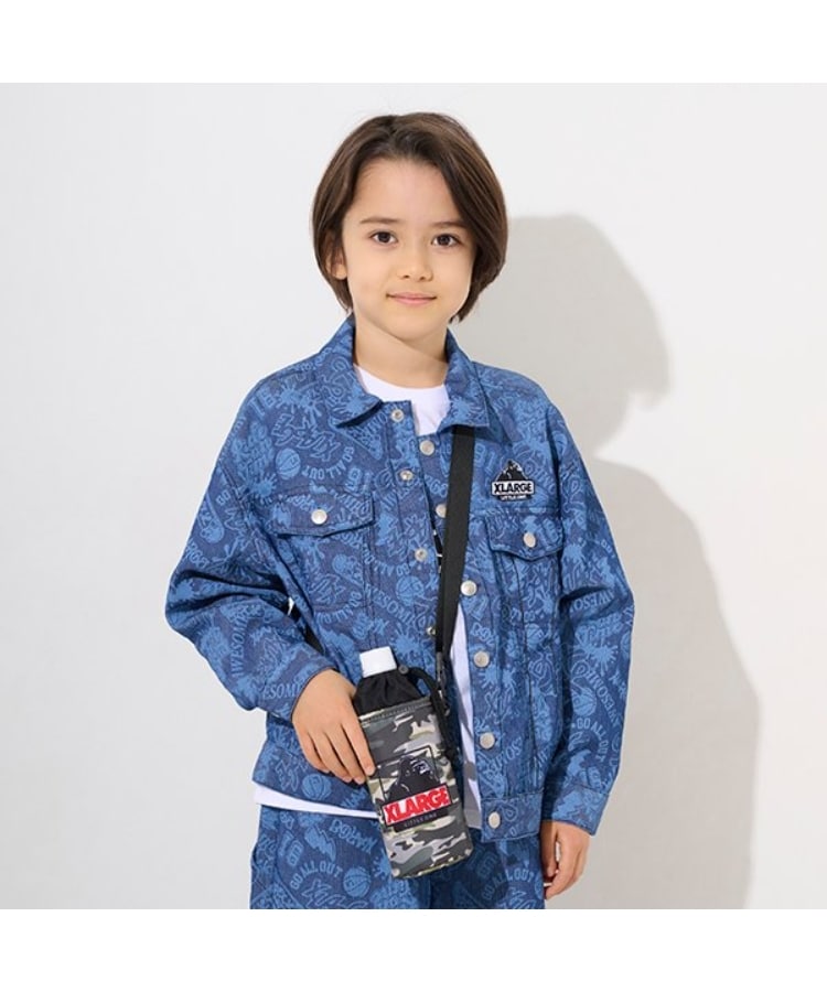 エクストララージ キッズ(XLARGE KIDS)のOGゴリラ&カモ柄水筒カバー1