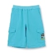 エクストララージ キッズ(XLARGE KIDS)の【人気商品再入荷】【直営店で取り扱い無し】ジープファニーゴリラ5分丈パンツ ブルー(091)