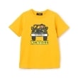 エクストララージ キッズ(XLARGE KIDS)の【人気商品再入荷】【直営店で取り扱い無し】ジープファニーゴリラ半袖Tシャツ イエロー(031)