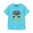 エクストララージ キッズ(XLARGE KIDS)の【人気商品再入荷】【直営店で取り扱い無し】ジープファニーゴリラ半袖Tシャツ ブルー(091)