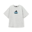 エクストララージ キッズ(XLARGE KIDS)のバックスプレーロゴ半袖Tシャツ グレー(112)