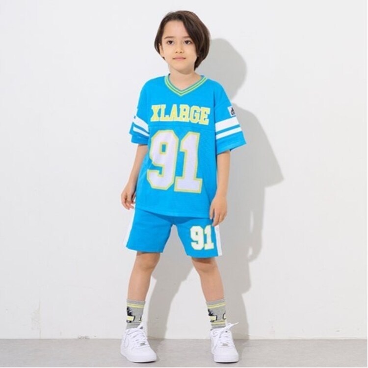エクストララージ キッズ(XLARGE KIDS)のナンバリング半袖セットアップ セットアップ