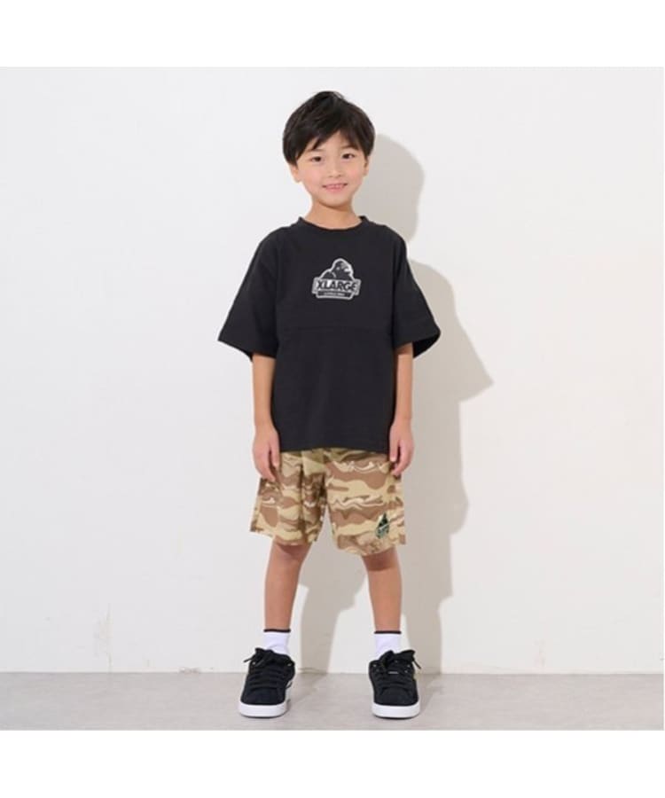 エクストララージ キッズ(XLARGE KIDS)のマーブル迷彩ショートパンツ1