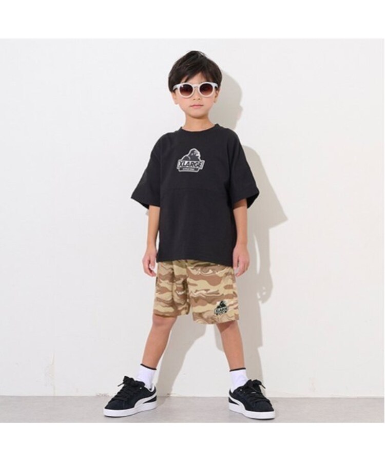 エクストララージ キッズ(XLARGE KIDS)のマーブル迷彩ショートパンツ2