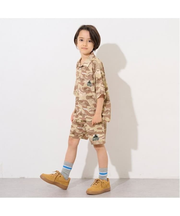 エクストララージ キッズ(XLARGE KIDS)のマーブル迷彩ショートパンツ5