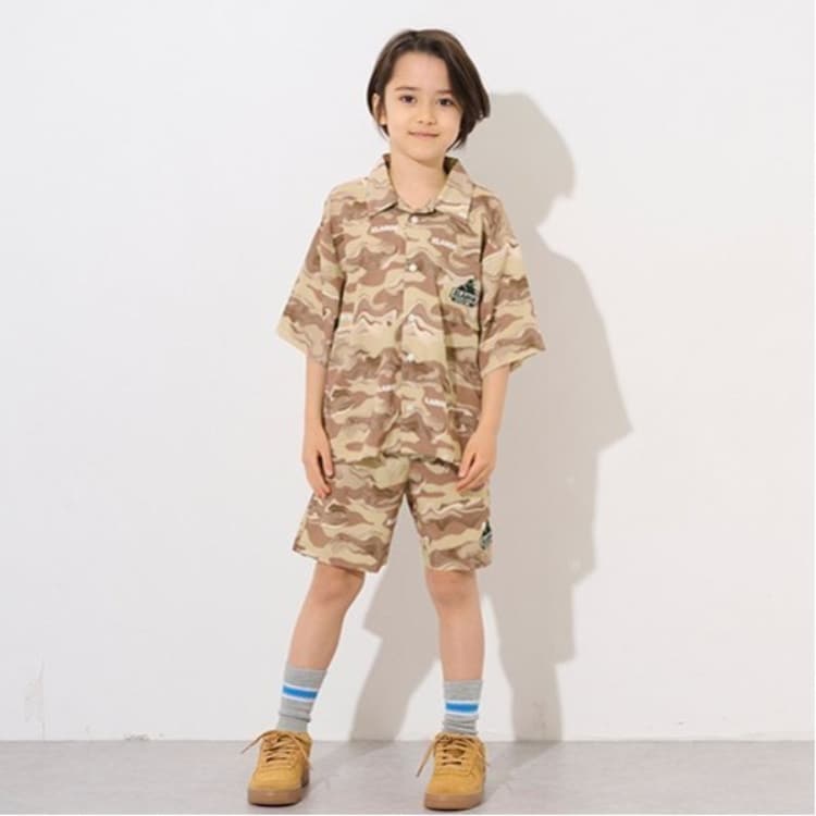 エクストララージ キッズ(XLARGE KIDS)のマーブル迷彩ショートパンツ その他